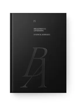 Capa do livro Breakthrough Advertising, de Eugene Schwartz — edição H1 Editora